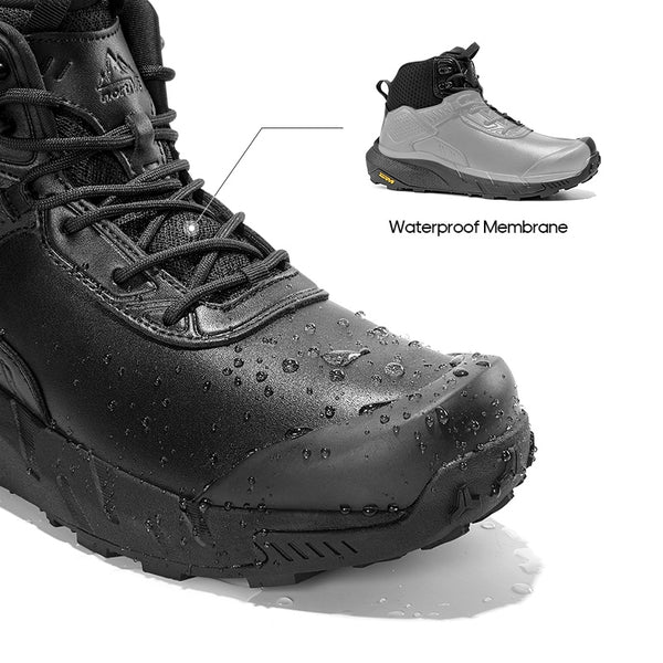 Men's Waterproof Military Tactical Work Boots