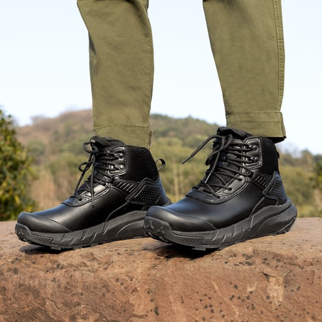 Men's Waterproof Military Tactical Work Boots