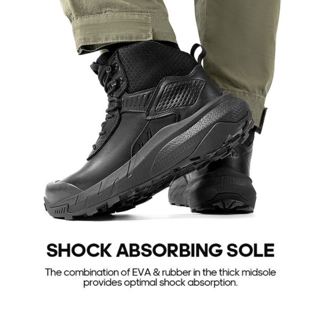 Men's Waterproof Military Tactical Work Boots