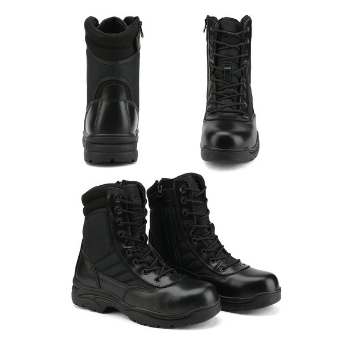 Men's Wide Military Tactical Work Boots【Wide Fit】